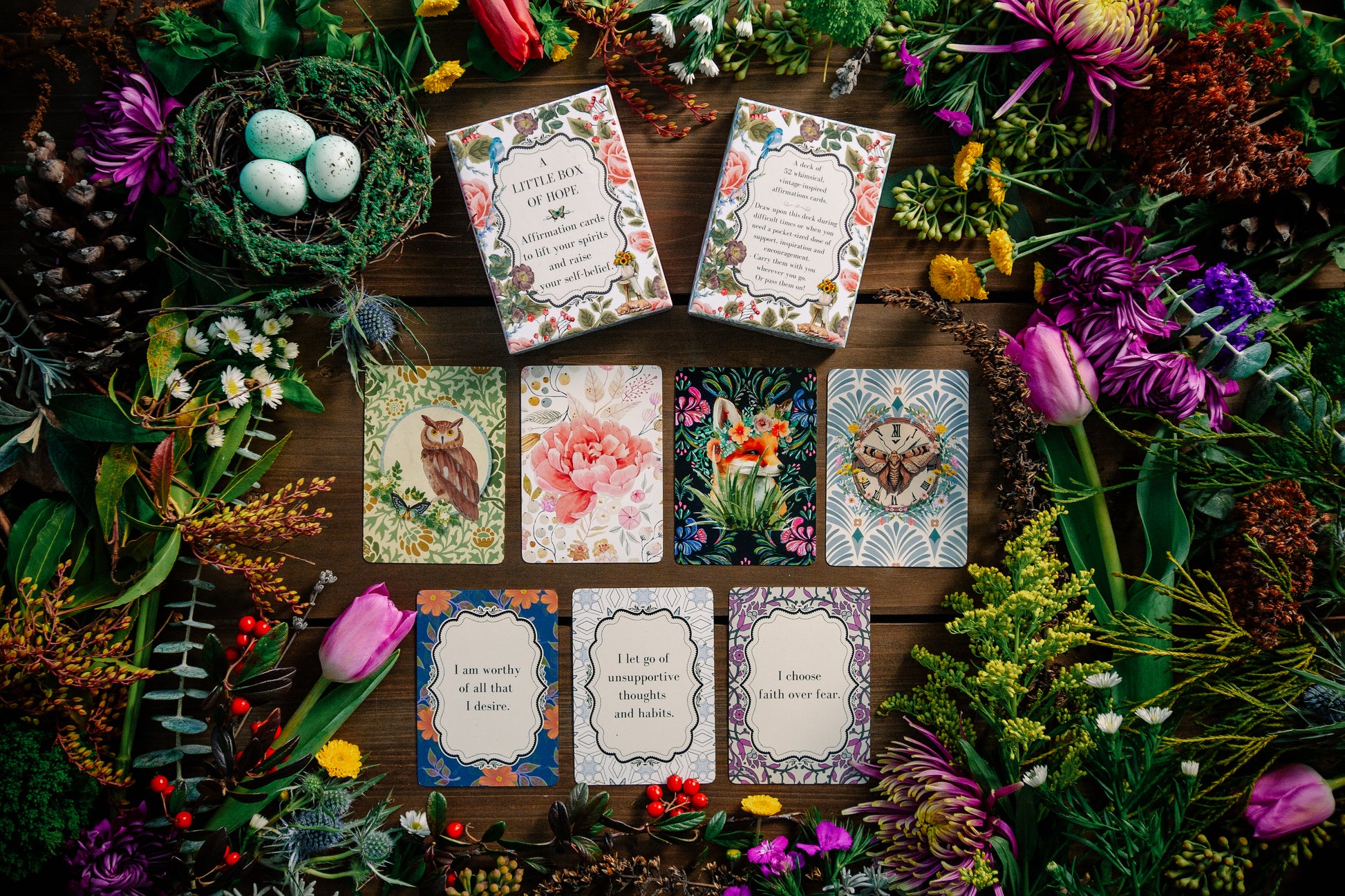 A Deck of Hope: 52 Positive Affirmation Cards