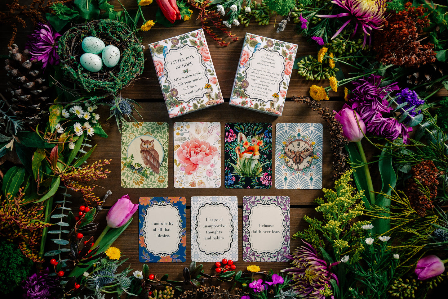 A Deck of Hope & Money Affirmations for Women